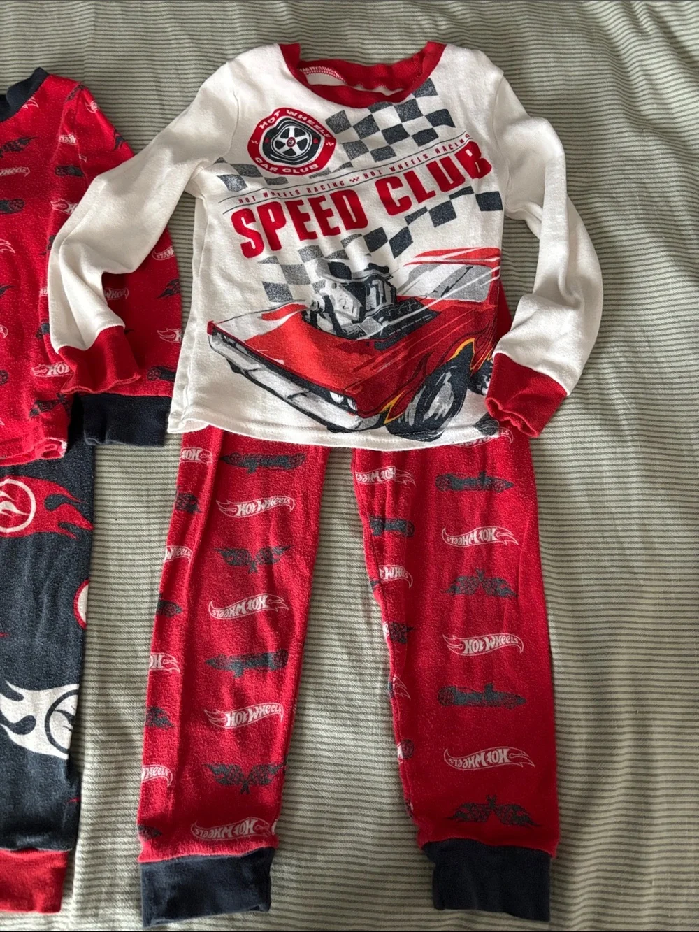 Toddler Hot Wheels Pajama set, 4 pieces